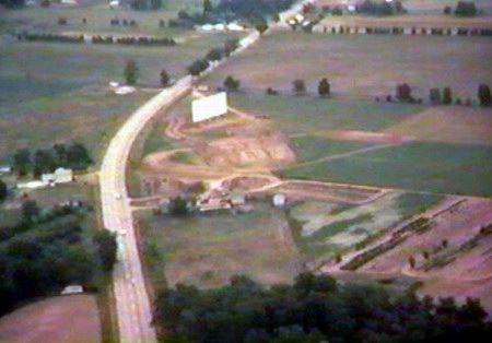 Capri Drive-In Theatre - Capri From Air Courtesy Tom And Sue Magocs